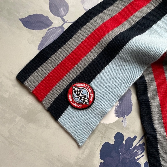 H&M Kids Striped Junior Grand Prix Scarf - Picture 5 of 6